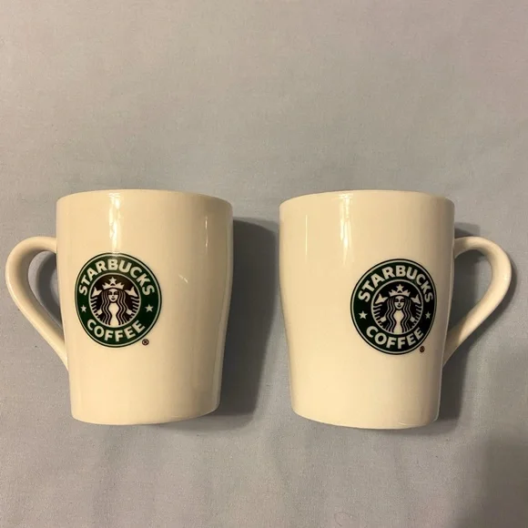Starbucks | Kitchen | Starbucks 8 Ounce Coffee Cups 2 | Poshmark